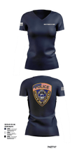Joliet Police K-9 Unit 79217416 Women's Short Sleeve V-neck Shirt - 1
