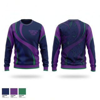 Crew Neck Sweatshirt, Rochester Curling Club, Spirit Store, Teamtime, Team time, sublimation, custom sports apparel, team uniforms, spirit wear, spiritwear, sports uniforms, custom shirts, team store, custom team store, fundraiser sports, apparel fundraiser