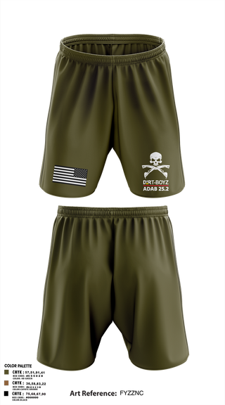 Athletic Shorts With Pockets, DirtBoyz, Air Force, Teamtime, Team time, sublimation, custom sports apparel, team uniforms, spirit wear, spiritwear, sports uniforms, custom shirts, team store, custom team store, fundraiser sports, apparel fundraiser