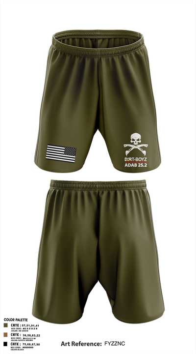 DirtBoyz 22513756 Athletic Shorts With Pockets - 1