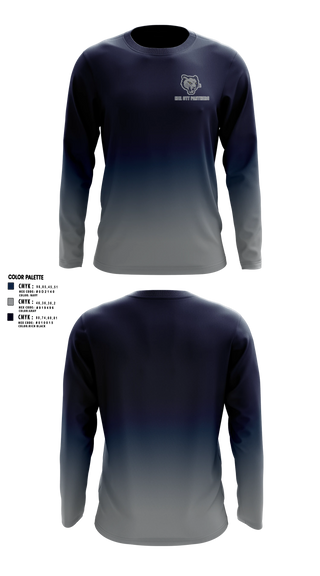Long Sleeve Performance Shirt, Mel Ott Panthers, Baseball, Teamtime, Team time, sublimation, custom sports apparel, team uniforms, spirit wear, spiritwear, sports uniforms, custom shirts, team store, custom team store, fundraiser sports, apparel fundraiser
