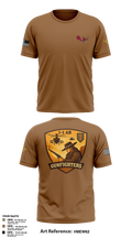 1-1 Attack Battalion, HHC, S2 65636649 Old School Cotton Feel Shirt - 101
