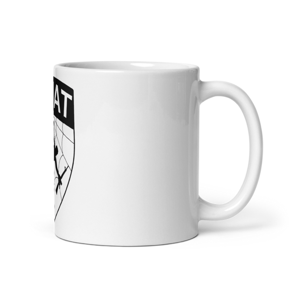 SWAT 94821555 White Glossy Mug - Medium
