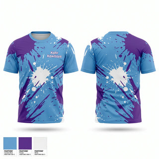 Short Sleeve Performance Shirt, Kohr Kowboys, Baseball, Teamtime, Team time, sublimation, custom sports apparel, team uniforms, spirit wear, spiritwear, sports uniforms, custom shirts, team store, custom team store, fundraiser sports, apparel fundraiser