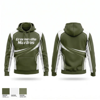 Hoodie, Greeneville Marlins, Baseball, Teamtime, Team time, sublimation, custom sports apparel, team uniforms, spirit wear, spiritwear, sports uniforms, custom shirts, team store, custom team store, fundraiser sports, apparel fundraiser