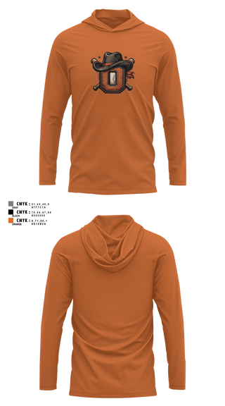 Long Sleeve hooded sunshirt, Oxford Outlaws, Baseball, Teamtime, Team time, sublimation, custom sports apparel, team uniforms, spirit wear, spiritwear, sports uniforms, custom shirts, team store, custom team store, fundraiser sports, apparel fundraiser