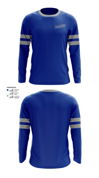 Long Sleeve Performance Shirt, Lysander Lightning, Ice Hockey, Teamtime, Team time, sublimation, custom sports apparel, team uniforms, spirit wear, spiritwear, sports uniforms, custom shirts, team store, custom team store, fundraiser sports, apparel fundraiser