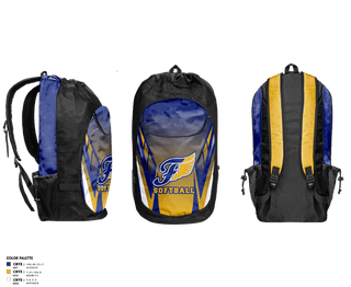 Gear Bag, Fluvanna Middle School Softball, Softball, Teamtime, Team time, sublimation, custom sports apparel, team uniforms, spirit wear, spiritwear, sports uniforms, custom shirts, team store, custom team store, fundraiser sports, apparel fundraiser