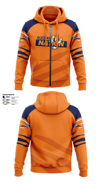 Herbert Akins Road Middle School Zip Hoodie - 12