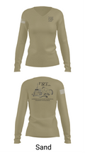 Naval Submarine Support Facility Women's Long Sleeve V-neck Shirt - 92