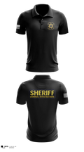 Claiborne County Sheriffs Office Criminal Investigations Short Sleeve Performance Polo - 3