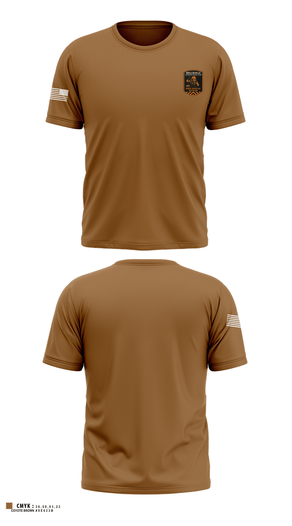 Short Sleeve Performance Shirt, Wellsville TRT, , Teamtime, Team time, sublimation, custom sports apparel, team uniforms, spirit wear, spiritwear, sports uniforms, custom shirts, team store, custom team store, fundraiser sports, apparel fundraiser