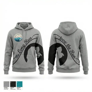 Hoodie, The Long Run, Spirit Store, Teamtime, Team time, sublimation, custom sports apparel, team uniforms, spirit wear, spiritwear, sports uniforms, custom shirts, team store, custom team store, fundraiser sports, apparel fundraiser