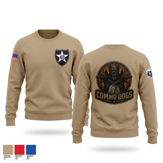 Crew Neck Sweatshirt, Signal Platoon, Army, Teamtime, Team time, sublimation, custom sports apparel, team uniforms, spirit wear, spiritwear, sports uniforms, custom shirts, team store, custom team store, fundraiser sports, apparel fundraiser