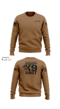 Chisago County K9 Unit 88074556 Crew Neck Sweatshirt - 111