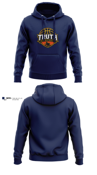 Hoodie, Truth Basketball, Women's Basketball, Teamtime, Team time, sublimation, custom sports apparel, team uniforms, spirit wear, spiritwear, sports uniforms, custom shirts, team store, custom team store, fundraiser sports, apparel fundraiser