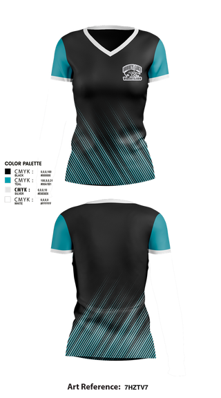 Womens Short Sleeve Vneck Shirt, Bonney Lake High School Wrestling, Wrestling, Teamtime, Team time, sublimation, custom sports apparel, team uniforms, spirit wear, spiritwear, sports uniforms, custom shirts, team store, custom team store, fundraiser sports, apparel fundraiser