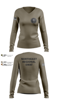 Swat 30841116 Women's Long Sleeve V-neck Shirt - 1