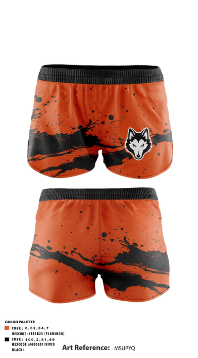 Harlem High School Track & Field 45077769 Track Shorts - 1