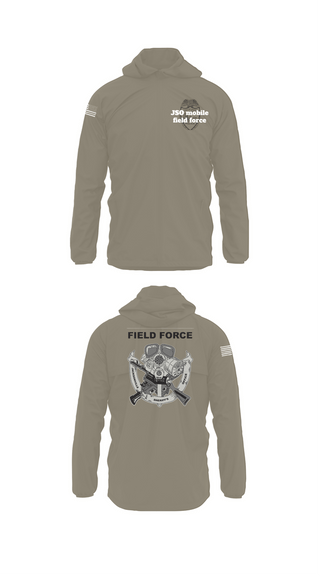 Windbreaker, JSO mobile field force, Police, Teamtime, Team time, sublimation, custom sports apparel, team uniforms, spirit wear, spiritwear, sports uniforms, custom shirts, team store, custom team store, fundraiser sports, apparel fundraiser