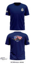 D2 Violent Crime Reduction Team  Old School Cotton Feel Shirt - 2
