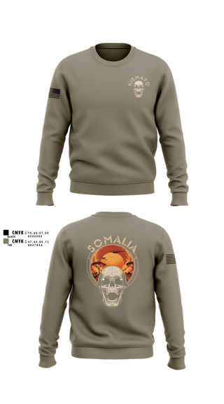 Crew Neck Sweatshirt, CJTF-HOA, Army, Teamtime, Team time, sublimation, custom sports apparel, team uniforms, spirit wear, spiritwear, sports uniforms, custom shirts, team store, custom team store, fundraiser sports, apparel fundraiser