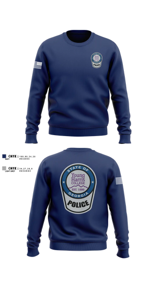 Crew Neck Sweatshirt, team name, Police, Teamtime, Team time, sublimation, custom sports apparel, team uniforms, spirit wear, spiritwear, sports uniforms, custom shirts, team store, custom team store, fundraiser sports, apparel fundraiser