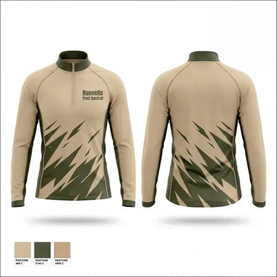 Bunnell’s Pest Control 65607995 Quarter Zip Jacket - 1