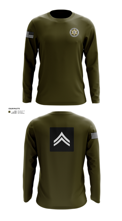Wayne County Sheriff’s Department 8145507 Long Sleeve Performance Shirt 4