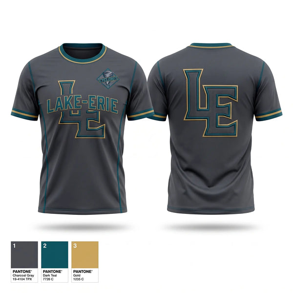 Short Sleeve Performance Shirt, Lake-Erie Cyclones, Baseball, Teamtime, Team time, sublimation, custom sports apparel, team uniforms, spirit wear, spiritwear, sports uniforms, custom shirts, team store, custom team store, fundraiser sports, apparel fundraiser