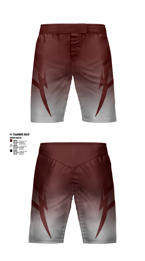 Fight Shorts, WarriorS, Wrestling, Teamtime, Team time, sublimation, custom sports apparel, team uniforms, spirit wear, spiritwear, sports uniforms, custom shirts, team store, custom team store, fundraiser sports, apparel fundraiser