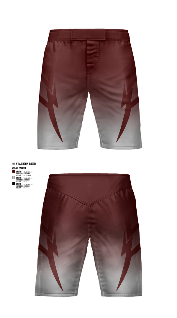 Fight Shorts, WarriorS, Wrestling, Teamtime, Team time, sublimation, custom sports apparel, team uniforms, spirit wear, spiritwear, sports uniforms, custom shirts, team store, custom team store, fundraiser sports, apparel fundraiser