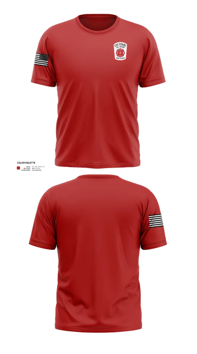 Coeymans Fire Co. #1 84362833 Short Sleeve Performance Shirt - 22