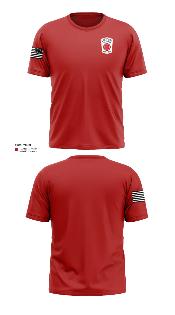 Short Sleeve Performance Shirt, Coeymans Fire Co. #1, , Teamtime, Team time, sublimation, custom sports apparel, team uniforms, spirit wear, spiritwear, sports uniforms, custom shirts, team store, custom team store, fundraiser sports, apparel fundraiser