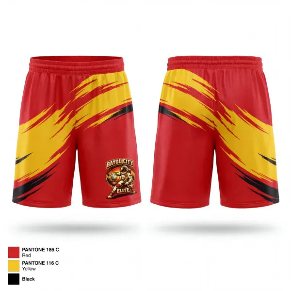Mens Reversible Basketball Shorts, Bayou City Elite Academy, Men's Basketball, Teamtime, Team time, sublimation, custom sports apparel, team uniforms, spirit wear, spiritwear, sports uniforms, custom shirts, team store, custom team store, fundraiser sports, apparel fundraiser