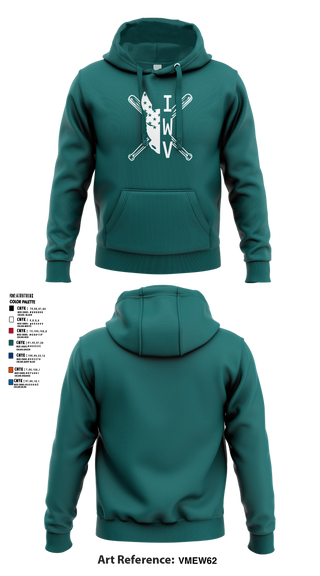 Hoodie, IWV Youth Baseball, Baseball, Teamtime, Team time, sublimation, custom sports apparel, team uniforms, spirit wear, spiritwear, sports uniforms, custom shirts, team store, custom team store, fundraiser sports, apparel fundraiser