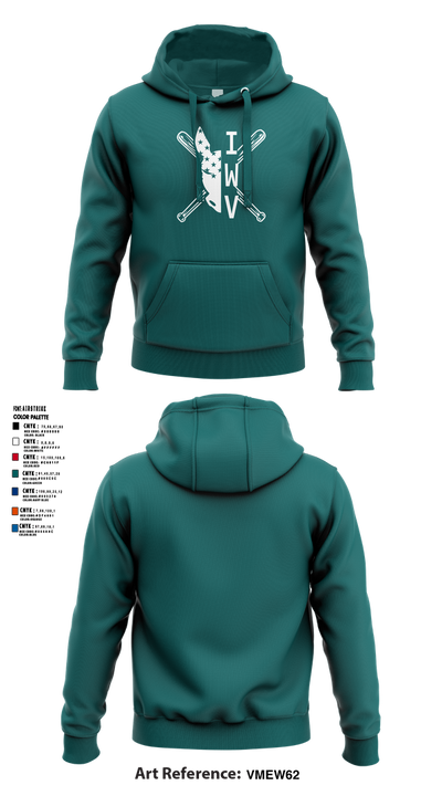 IWV Youth Baseball 15555147 Hoodie - 4
