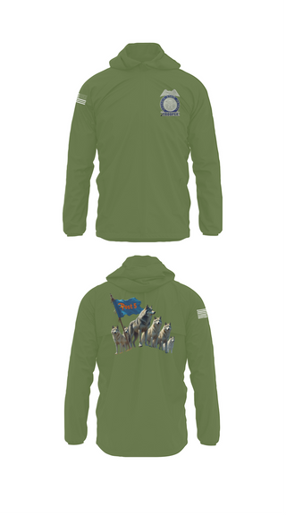 Windbreaker, GSP POST 5 DALTON, Police, Teamtime, Team time, sublimation, custom sports apparel, team uniforms, spirit wear, spiritwear, sports uniforms, custom shirts, team store, custom team store, fundraiser sports, apparel fundraiser