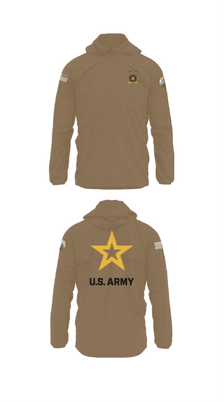 Windbreaker, University of Toledo Army Marksmanship Unit, Army, Teamtime, Team time, sublimation, custom sports apparel, team uniforms, spirit wear, spiritwear, sports uniforms, custom shirts, team store, custom team store, fundraiser sports, apparel fundraiser