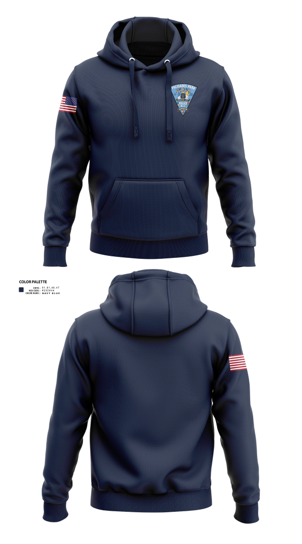 Hoodie, Palisades Park Police Department Public, Police, Teamtime, Team time, sublimation, custom sports apparel, team uniforms, spirit wear, spiritwear, sports uniforms, custom shirts, team store, custom team store, fundraiser sports, apparel fundraiser