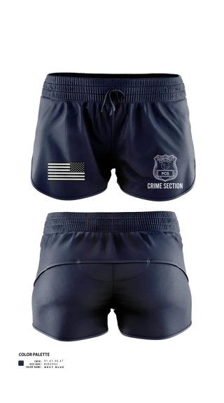 Ranger Panties, 5th PCT Crime Section, , Teamtime, Team time, sublimation, custom sports apparel, team uniforms, spirit wear, spiritwear, sports uniforms, custom shirts, team store, custom team store, fundraiser sports, apparel fundraiser