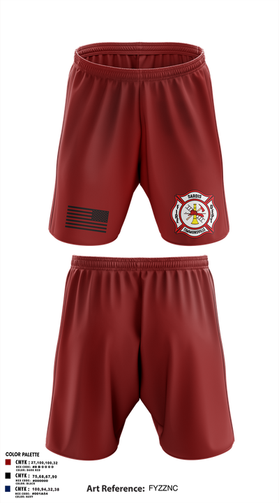 Sardis-Timmonsville fire department station 1 32598145 Athletic Shorts With Pockets - 1