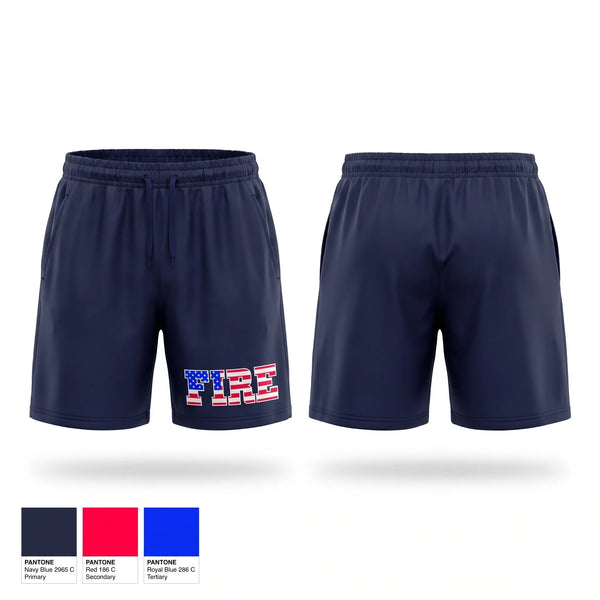 Athletic Shorts With Pockets, La County Fire Search Dogs, Fire Department, Teamtime, Team time, sublimation, custom sports apparel, team uniforms, spirit wear, spiritwear, sports uniforms, custom shirts, team store, custom team store, fundraiser sports, apparel fundraiser