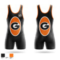 Green 77453804 Wrestling Singlet - 1