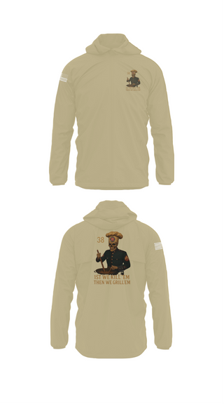 Windbreaker, 1/1, Marines, Teamtime, Team time, sublimation, custom sports apparel, team uniforms, spirit wear, spiritwear, sports uniforms, custom shirts, team store, custom team store, fundraiser sports, apparel fundraiser