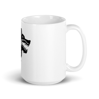 Arctic Wolves 45055570 White Glossy Mug - Large