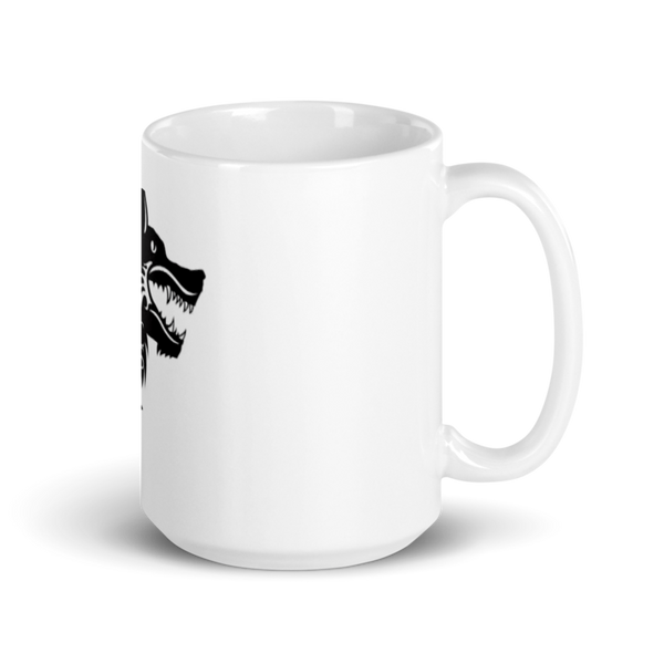 Arctic Wolves 45055570 White Glossy Mug - Large