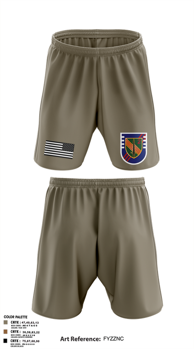HHC 2/4SFAB Athletic Shorts With Pockets - 1