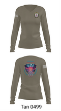 USS Bougainville CPO 89131174 Women's Long Sleeve V-neck Shirt - 73