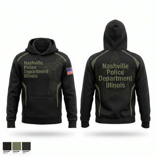 Hoodie, Nashville Police Department, Illinois, Police, Teamtime, Team time, sublimation, custom sports apparel, team uniforms, spirit wear, spiritwear, sports uniforms, custom shirts, team store, custom team store, fundraiser sports, apparel fundraiser